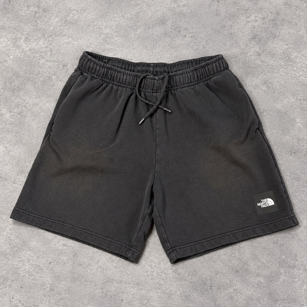 The North Face Men's M Black Fleece Sweat Shorts Drawstring Casual Lounge